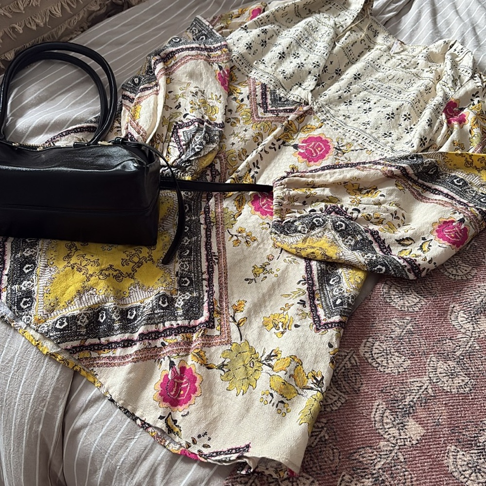 Free people Floral Bohemian Dress